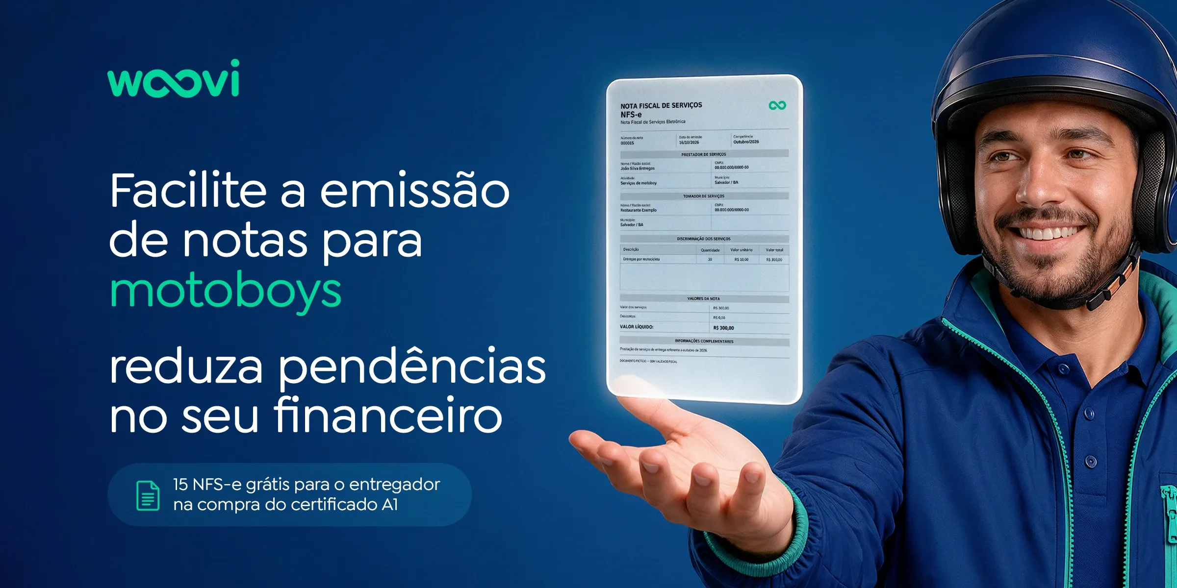 Nota fiscal para entregadores.webp